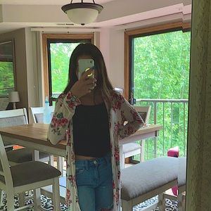 Rose cardigan, Womans size L